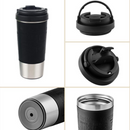 Copo Térmico Premium Inox 480ml com Isolamento a Vácuo e Base com Ventosa