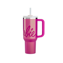 Garrafa Térmica Barbie 1200ml Inox com Tampa, Canudo e Alça – Edição Especial