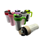 Copo Garrafa Térmica 800ml Isolamento Com Canudo Em Inox Silicone