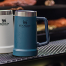 Caneca Térmica Aço Inox 709ml Com Alça Cerveja Chopp