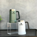 Caneca Térmica Aço Inox 709ml Com Alça Cerveja Chopp