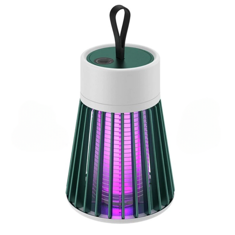 Luminária LED Mata-Mosquito UV Sem Radiação Armadilha Elétrica de Insetos Portátil