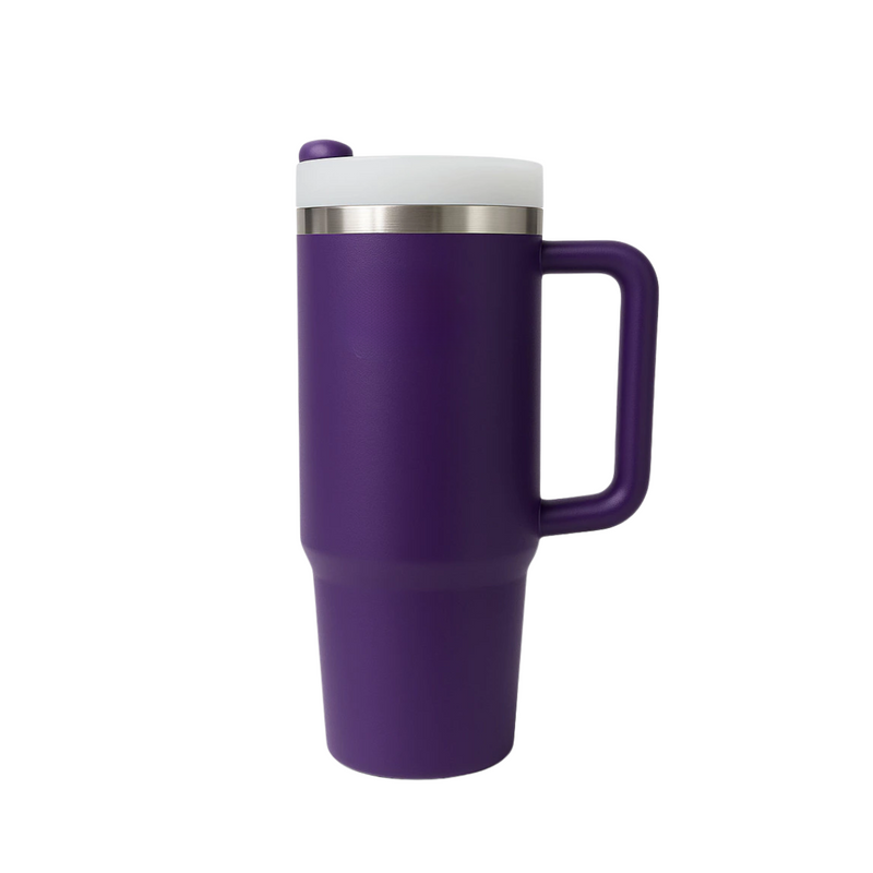 Copo Garrafa Térmica Inox 1200ml Parede Dupla Tampa Canudo Premium