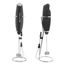 Mini Mixer Elétrico Portátil 2 em 1 Batedor de Cappuccino e Fuê a Pilha