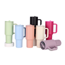 Garrafa Térmica Inox 1200ml Parede Dupla com Bico Retrátil e Canudo