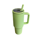 Garrafa Térmica Inox 1200ml Parede Dupla com Bico Retrátil e Canudo