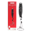 Mini Mixer Elétrico Portátil 2 em 1 Batedor de Cappuccino e Fuê a Pilha