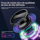Mini Caixa de Som Bluetooth 5.4 Magnética com Luz RGB e Subwoofer Portátil