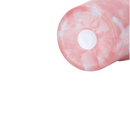 Copo Térmico com Estampa Mármore Colorido 1200ml Canudo e Tampa Hermética