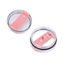 Copo Térmico com Estampa Mármore Colorido 1200ml Canudo e Tampa Hermética