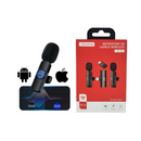 Microfone Sem Fio Duplo Lapela Profissional Para Celular iPhone e Android Wireless