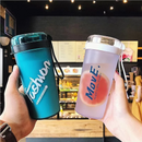 Copo Shakeira 400ml com Bola Misturadora e Tampa Vedante