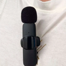 Microfone Sem Fio Duplo Lapela Profissional Para Celular iPhone e Android Wireless