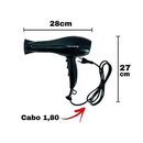 Secador de Cabelo Profissional 110V/220V Com 2 Velocidades Marca Tomate