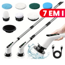 Escova de Limpeza Elétrica 7 em 1 Recarregável Portátil USB 25W Multiuso