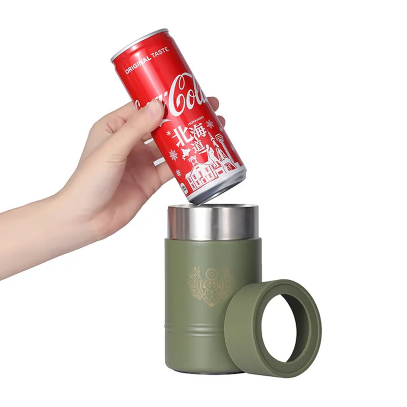 Porta-Copo de Cerveja Refrigerante Latas com Base de Sucção Antiderrapante