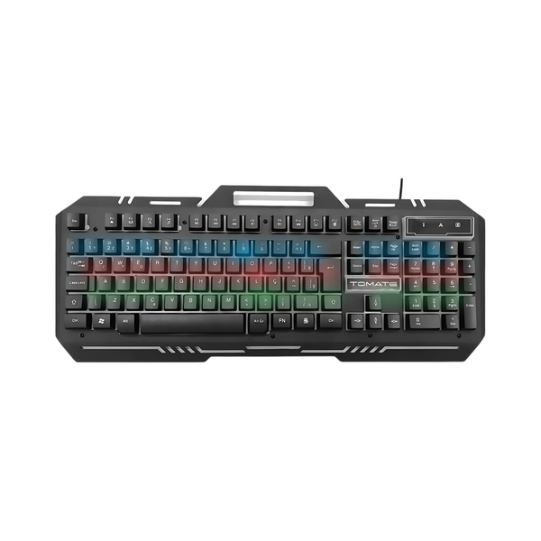 Teclado USB Gamer Com LED RGB