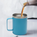 Copo Térmico Caneca Aço Inox Com Tampa Camp Mug 350ML