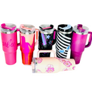 Garrafa Térmica Barbie 1200ml Inox com Tampa, Canudo e Alça – Edição Especial