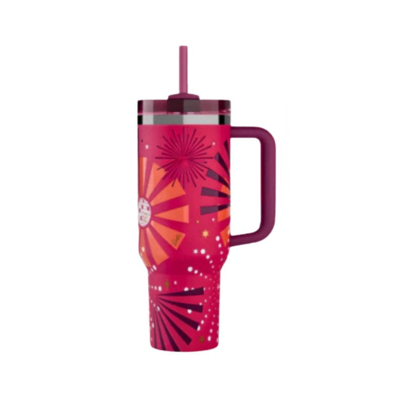 Garrafa Térmica Barbie 1200ml Inox com Tampa, Canudo e Alça – Edição Especial