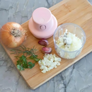 Mini Triturador de Alimentos Recarregável USB – Portátil e Sem Fio