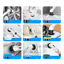 Escova de Limpeza Elétrica 7 em 1 Recarregável Portátil USB 25W Multiuso