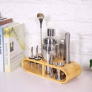 Kit Bartender Profissional Coqueteleira 12 Peças em Aço Inox Para Drinks e Coquetéis