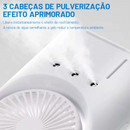 Ventilador Portátil Climatizador e Umidificador de Ar com Iluminação LED e Controle Remoto