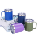 Copo Térmico Caneca Aço Inox Com Tampa Camp Mug 350ML