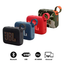 Caixa de Som Portátil Go3 Com Bluetooth 5.1 e Bateria de 5h Design Moderno