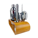 Kit Bartender Profissional Coqueteleira 12 Peças em Aço Inox Para Drinks e Coquetéis