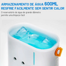 Ventilador Portátil Climatizador e Umidificador de Ar com Iluminação LED e Controle Remoto