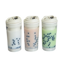 Copo Térmico 300ml Bubble Tea com Parede Dupla e Ventosa Anti Queda