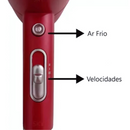 Secador de Cabelo Profissional 127V/220 1500W/1800w Marca Tomate