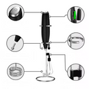 Mini Mixer Elétrico Portátil 2 em 1 Batedor de Cappuccino e Fuê a Pilha