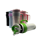 Copo Garrafa Térmica 1200ml Isolamento Com Canudo Em Inox Silicone