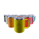 Copo Térmico Caneca Aço Inox Com Tampa Camp Mug 350ML