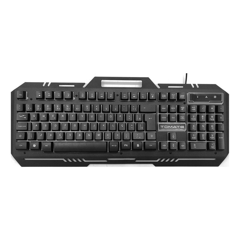 Teclado USB Gamer Com LED RGB