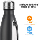 Garrafa Térmica Inox 500ml Academia Viagem Trabalho