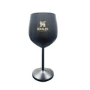 Taça Térmica Metálica Inox 500ml Com Logo Gravado Vinho Whisky Gin