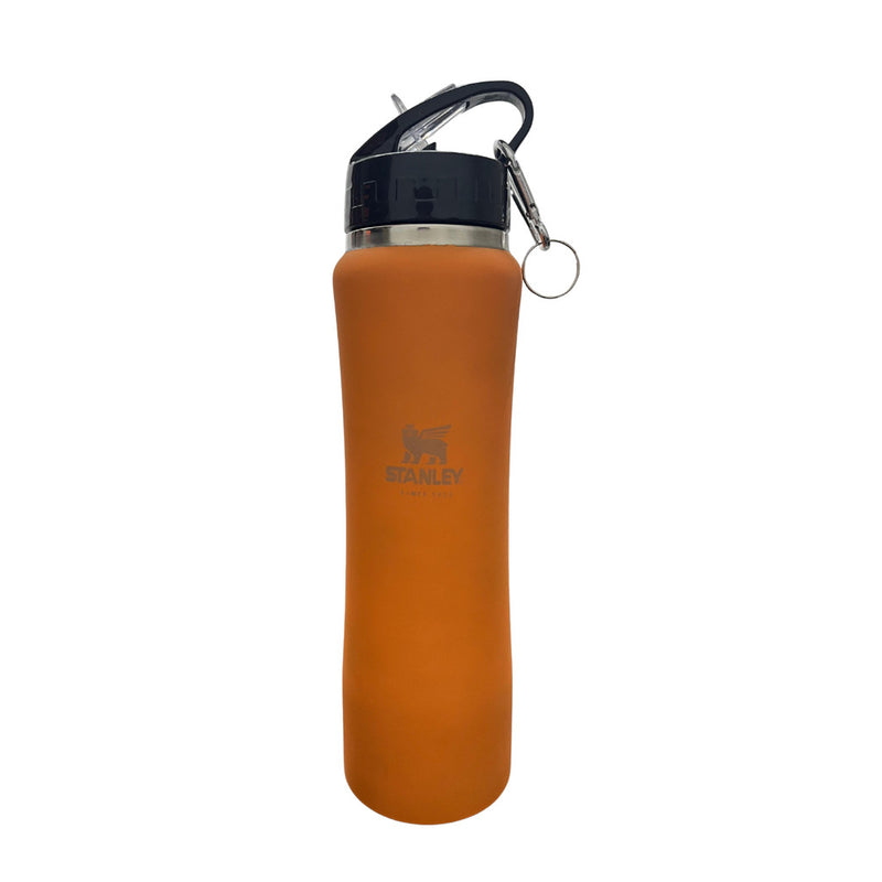 Garrafa Térmica Inox de Bico Canudo com Chaveiro 750ml Esportiva
