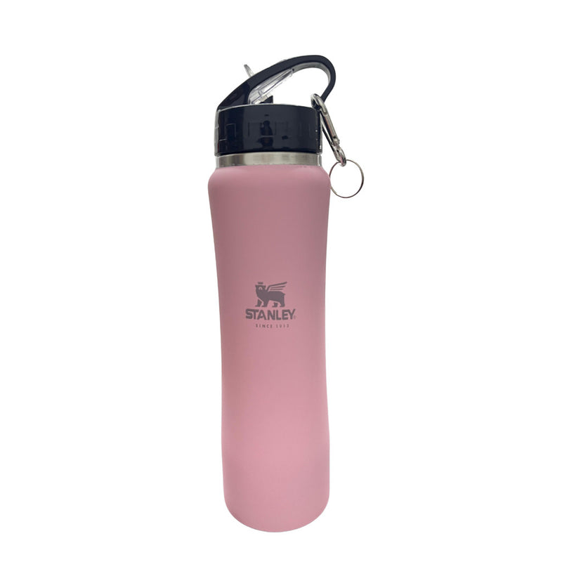 Garrafa Térmica Inox de Bico Canudo com Chaveiro 750ml Esportiva