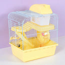 Gaiola Para Hamster 2 Andares Com Tubo Roda Escorregador