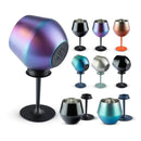 Taça Copo Térmico De Aço Inoxidável 2 Em 1 Para Gin Vinho Drink Bebidas 414ml