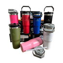 Garrafa Esportiva Térmica 650ml/900ml Com Alça e Canudo Flip