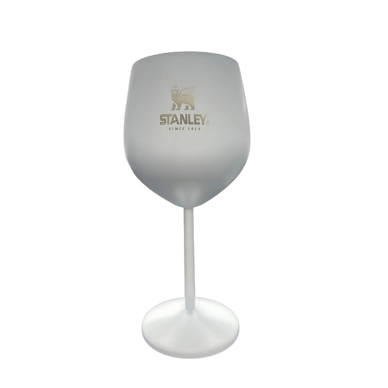Taça Térmica Metálica Inox 500ml Com Logo Gravado Vinho Whisky Gin