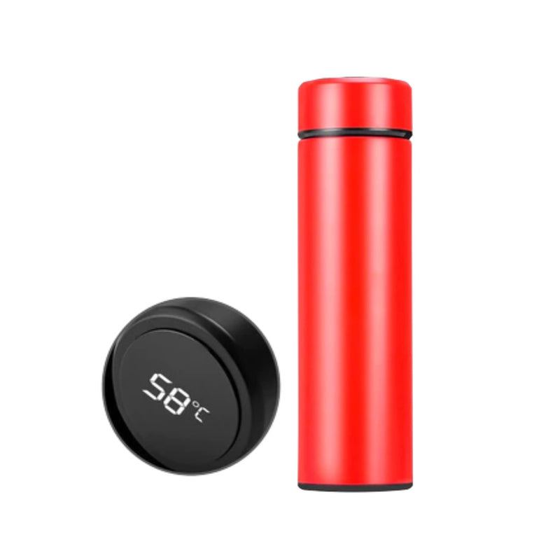 Garrafa Térmica Inteligente 500ml Inox com LED Digital