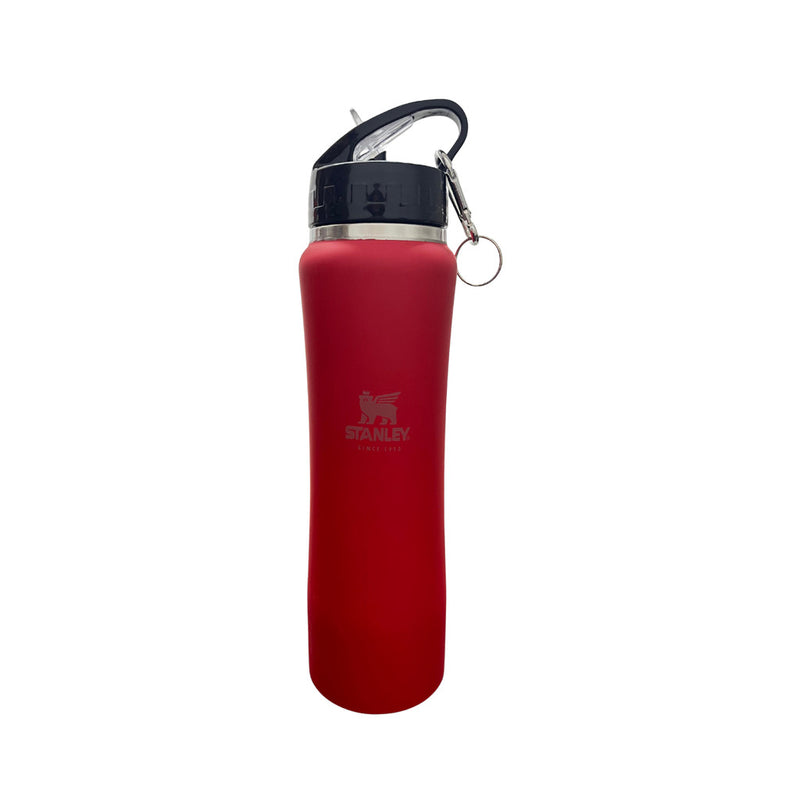 Garrafa Térmica Inox de Bico Canudo com Chaveiro 750ml Esportiva