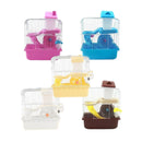 Gaiola Para Hamster 2 Andares Com Tubo Roda Escorregador
